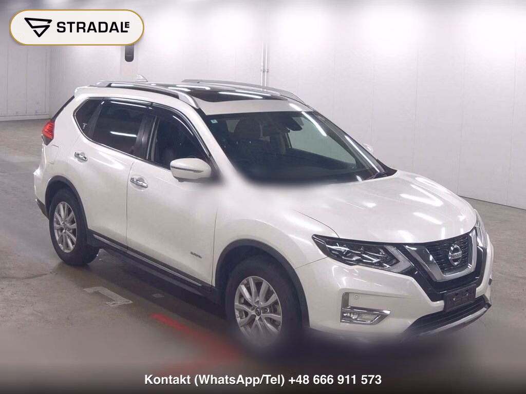 NISSAN X-TRAIL 4WD 20XI HYBRID 2018, aukcja z Japonii, zdjęcie 1