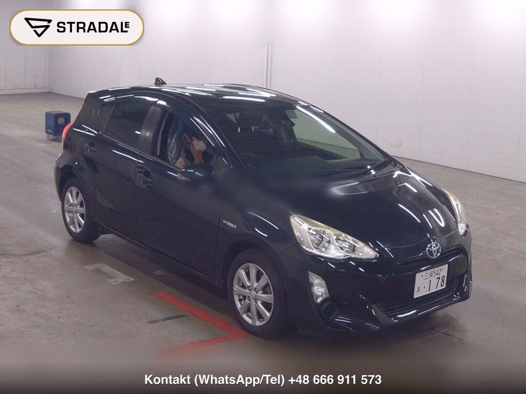 TOYOTA AQUA G SMART ENTRY PACKAGE 2016, aukcja z Japonii, zdjęcie 1