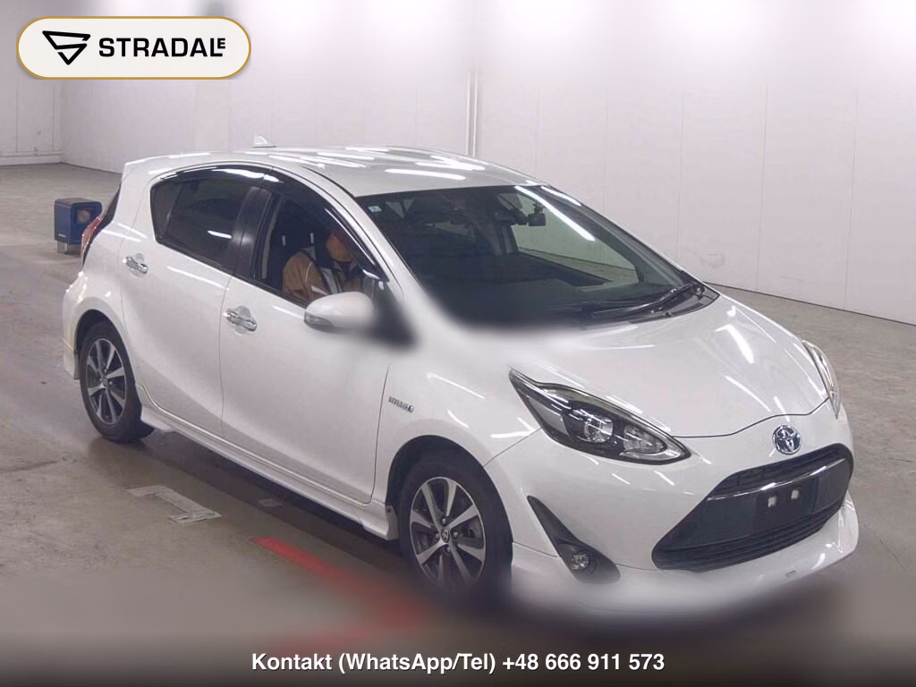 TOYOTA AQUA S STYLE BLACK 2018, aukcja z Japonii, zdjęcie 1