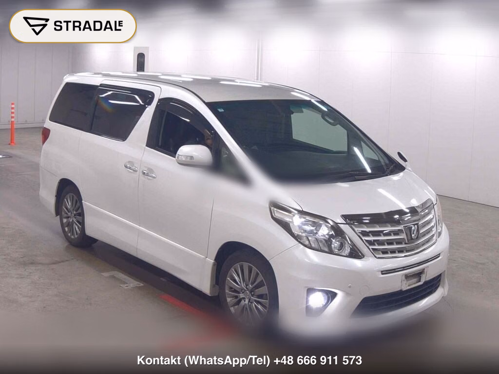 TOYOTA ALPHARD 240S TYPE GOLD 2013, aukcja z Japonii, zdjęcie 1