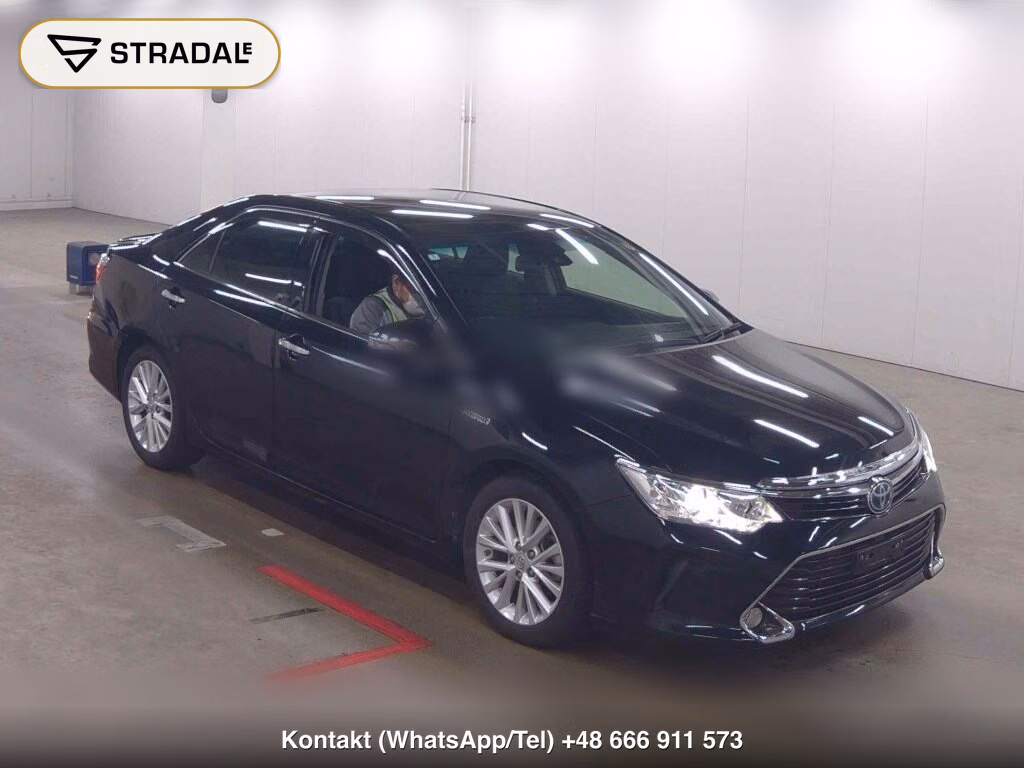 TOYOTA CAMRY 4D HYBRID G PACKAGE 2016, aukcja z Japonii, zdjęcie 1