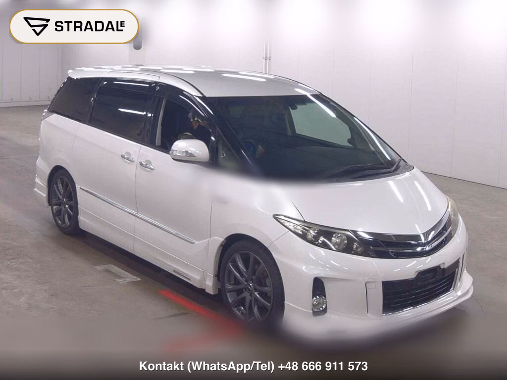 TOYOTA ESTIMA HYBRID 4WD AERAS PREMIUM EDITION 2014, aukcja z Japonii, zdjęcie 1