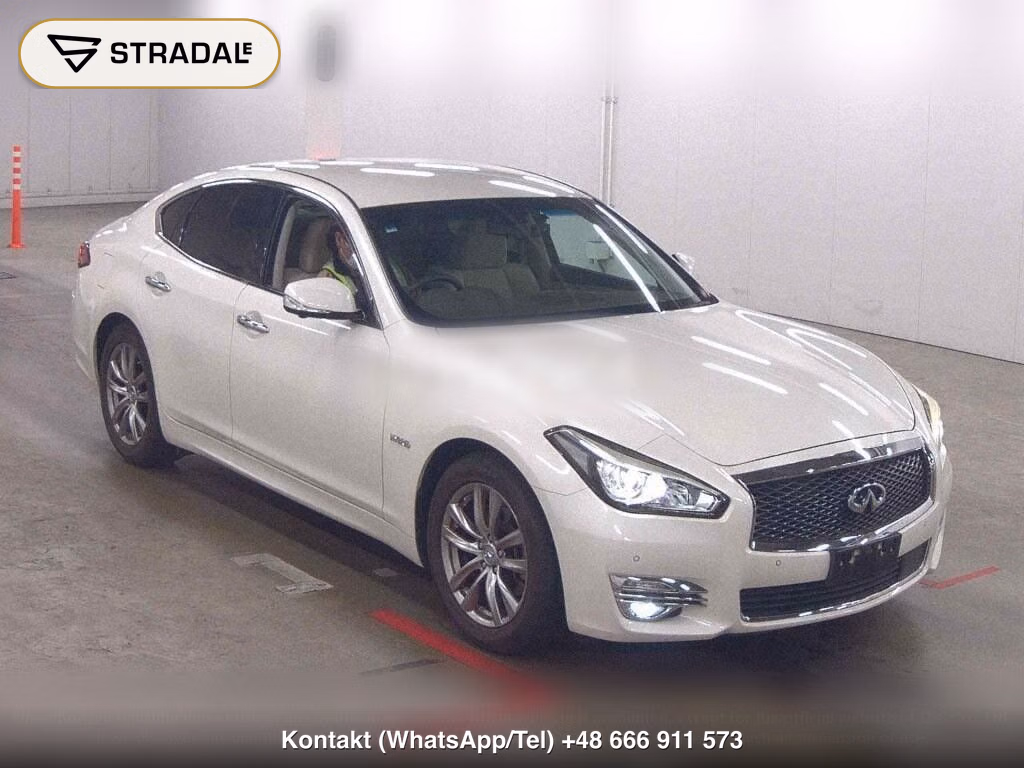 NISSAN FUGA HYBRID BASE GRADE 2018, aukcja z Japonii, zdjęcie 1
