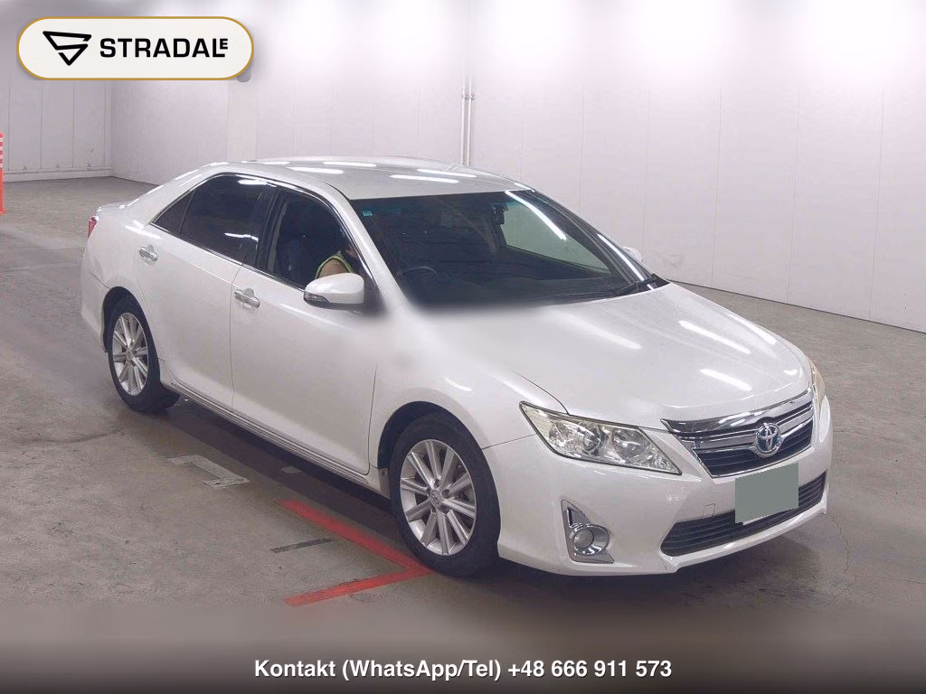 TOYOTA CAMRY 4D HYBRID G PACKAGE 2012, aukcja z Japonii, zdjęcie 1