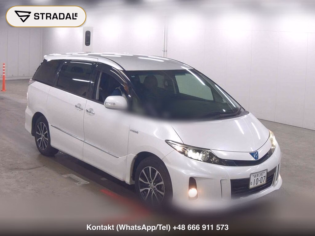 TOYOTA ESTIMA HYBRID 4WD AERAS LEATHER PACKAGE 2014, aukcja z Japonii, zdjęcie 1