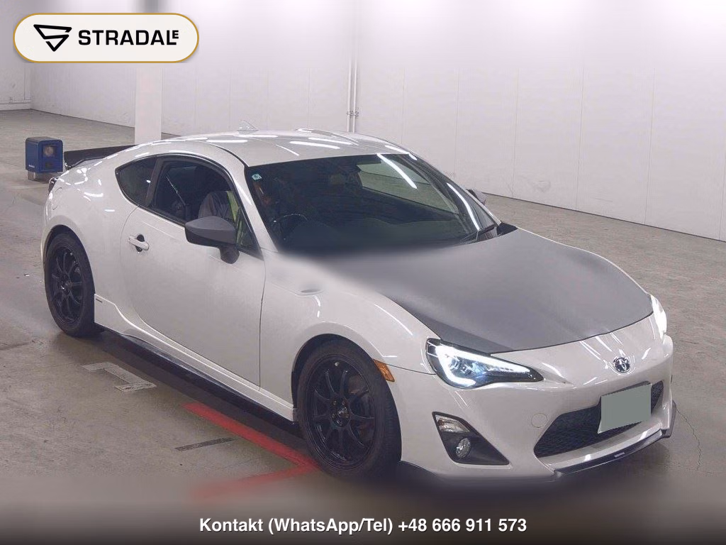 TOYOTA 86 GT 2016, aukcja z Japonii, zdjęcie 1
