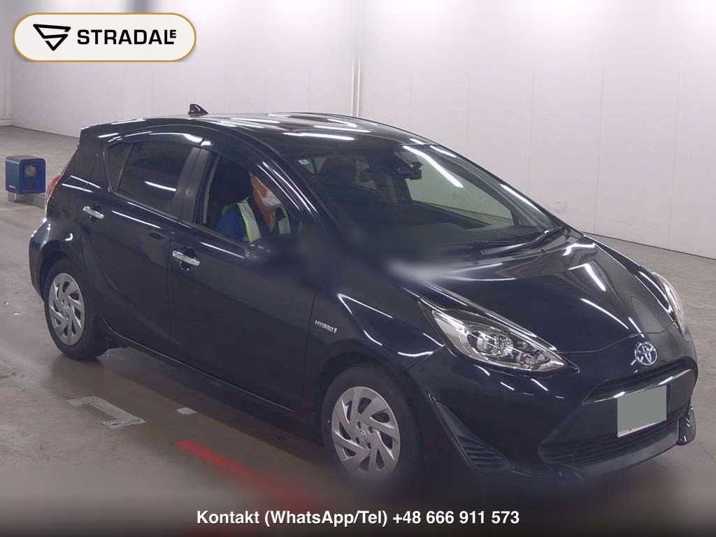 TOYOTA AQUA S STYLE BLACK 2018, aukcja z Japonii, zdjęcie 1