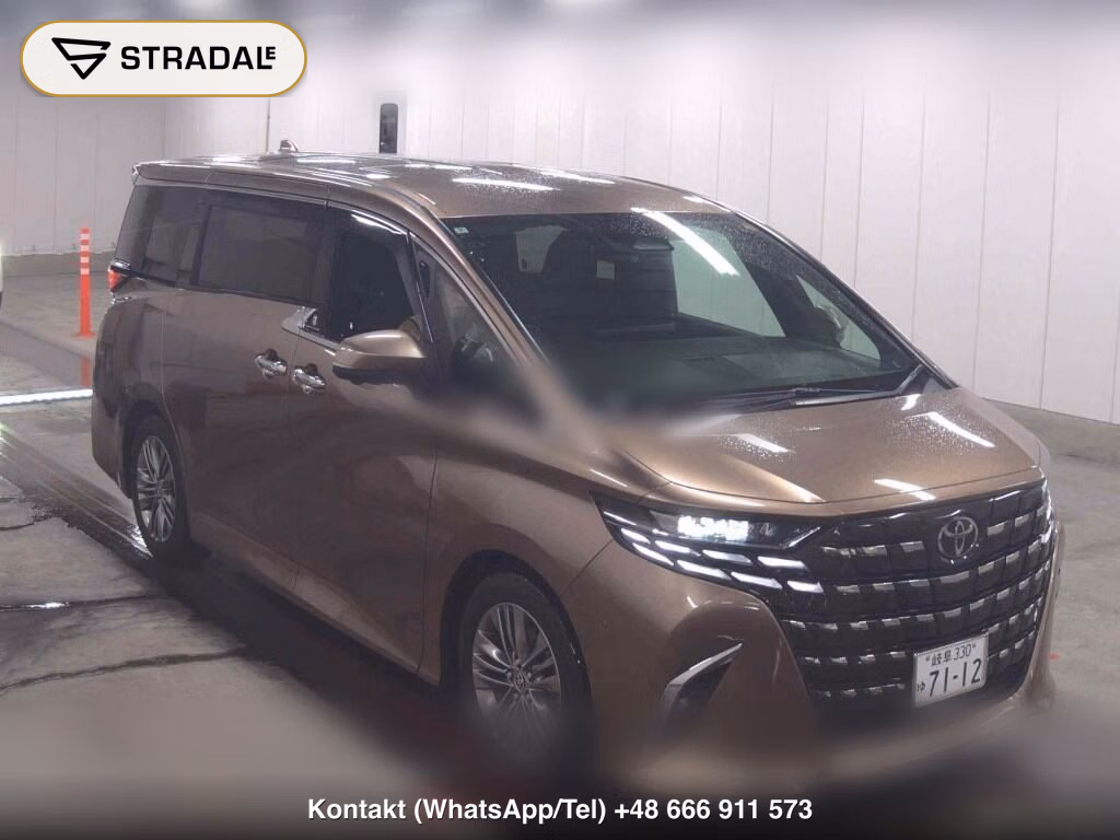 TOYOTA ALPHARD Z 2024, aukcja z Japonii, zdjęcie 1