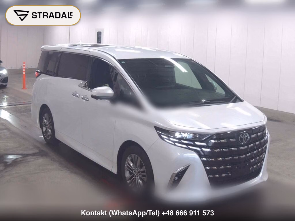 TOYOTA ALPHARD Z 2025, aukcja z Japonii, zdjęcie 1