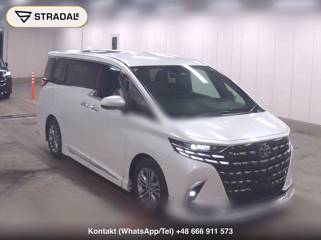 TOYOTA ALPHARD Z 2024, aukcja z Japonii, zdjęcie 1