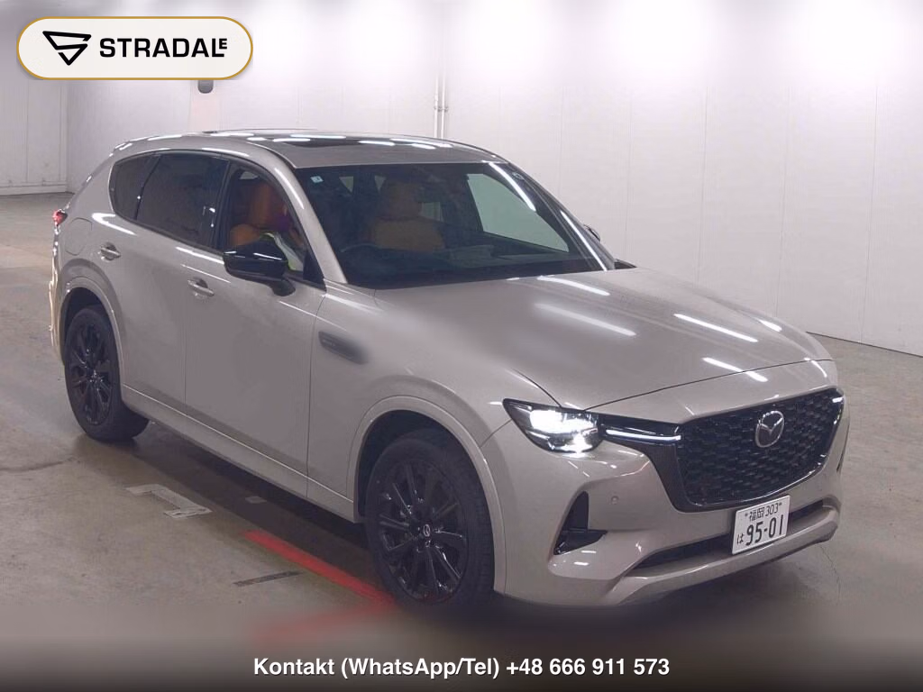 MAZDA CX-60 4WD PHEV PREMIUM SPORTS 2025, aukcja z Japonii, zdjęcie 1