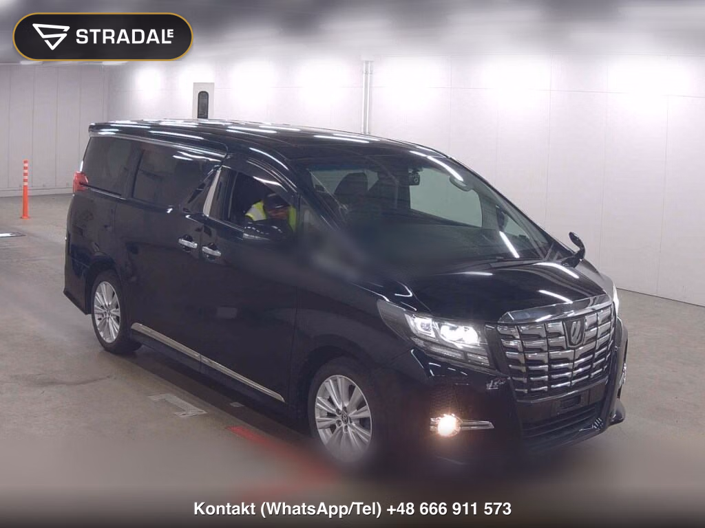 TOYOTA ALPHARD 2.5S A PACKAGE 2017, aukcja z Japonii, zdjęcie 1