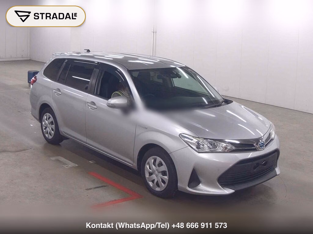 TOYOTA COROLLA FIELDER HYBRID 2019, aukcja z Japonii, zdjęcie 1