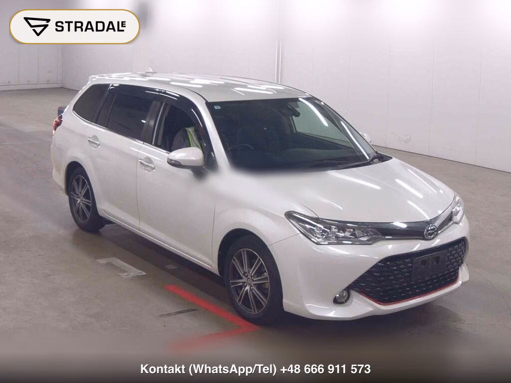 TOYOTA COROLLA FIELDER 1.5G PLUS RED 2016, aukcja z Japonii, zdjęcie 1