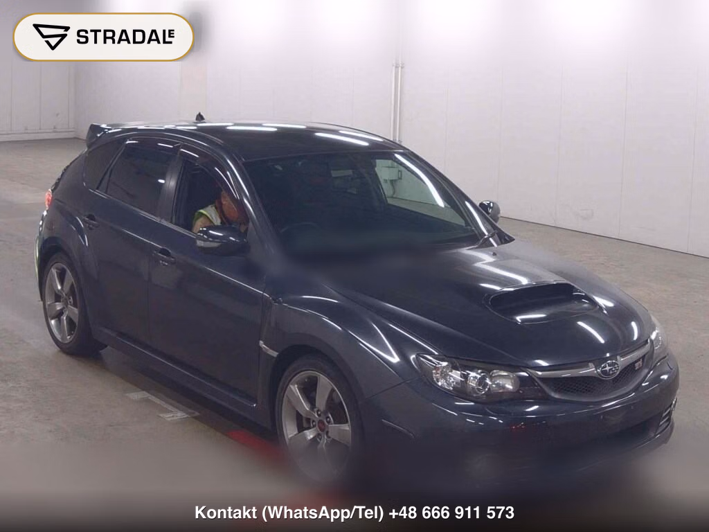SUBARU IMPREZA 5D 4WD WRX STI A LINE 2009, aukcja z Japonii, zdjęcie 1