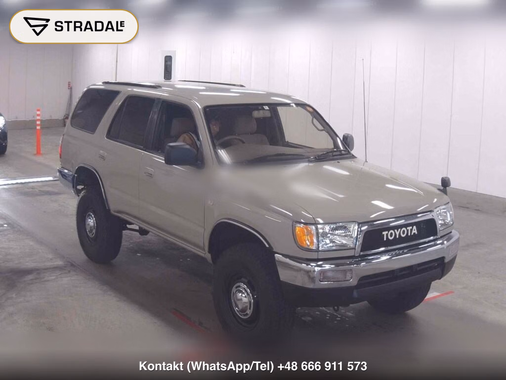 TOYOTA HILUX SURF 5D 4WD SSR-X 1998, aukcja z Japonii, zdjęcie 1