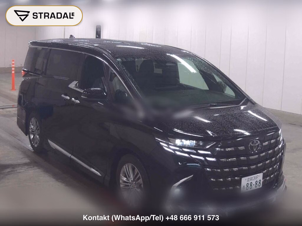 TOYOTA ALPHARD Z 2025, aukcja z Japonii, zdjęcie 1