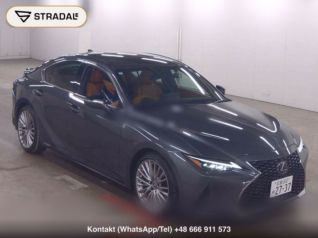 LEXUS IS 4D IS300H VERSION L 2021, aukcja z Japonii, zdjęcie 1