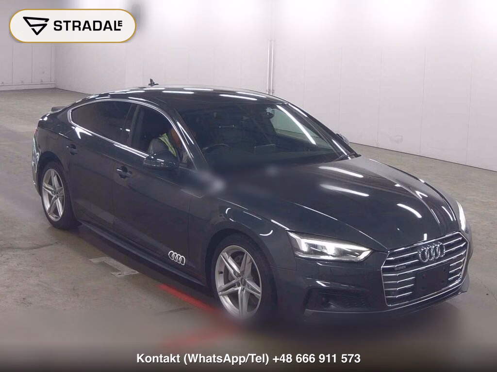 AUDI A5 SPORTBACK 4WD OTHERS 2017, aukcja z Japonii, zdjęcie 1