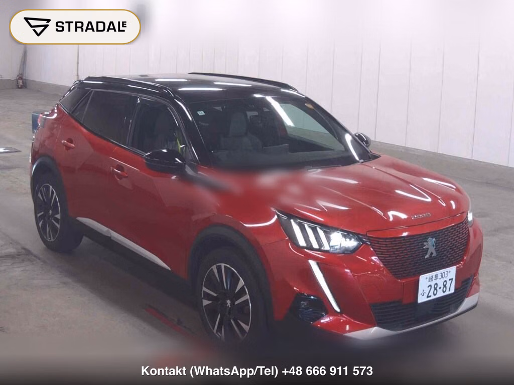 PEUGEOT E-2008 GT 2021, aukcja z Japonii, zdjęcie 1