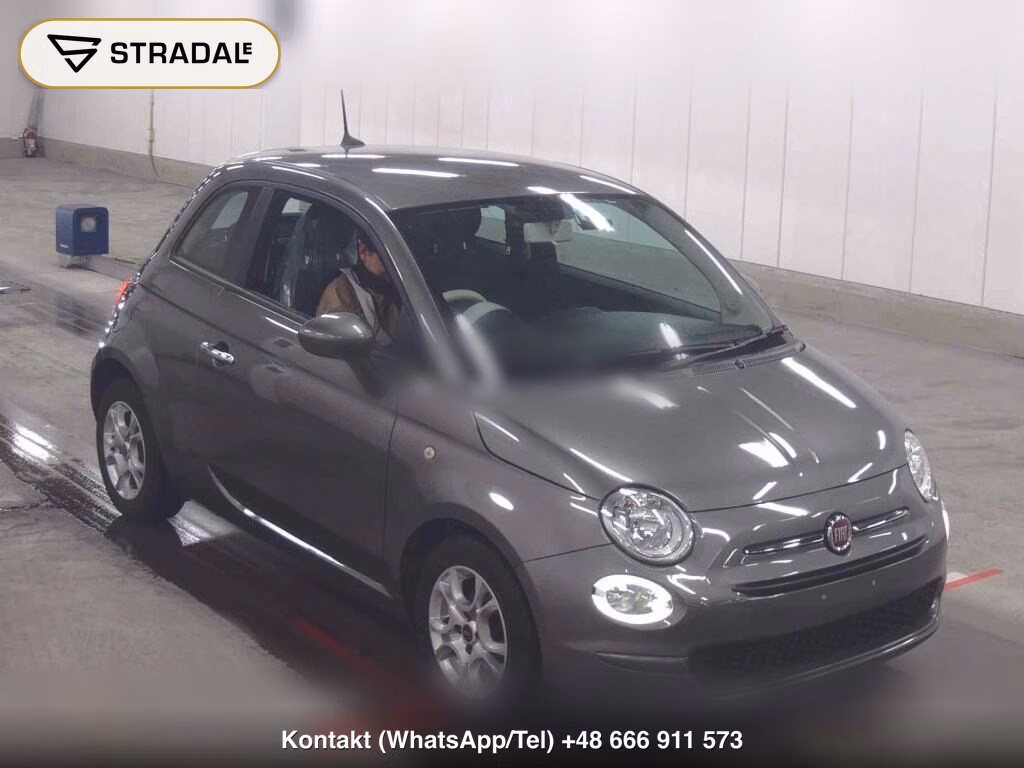 FIAT 500 TWIN AIR CULT 2021, aukcja z Japonii, zdjęcie 1