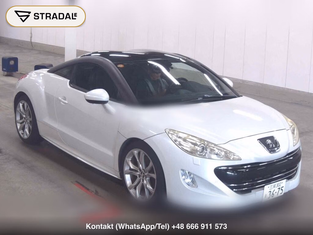 PEUGEOT RCZ 2012, aukcja z Japonii, zdjęcie 1