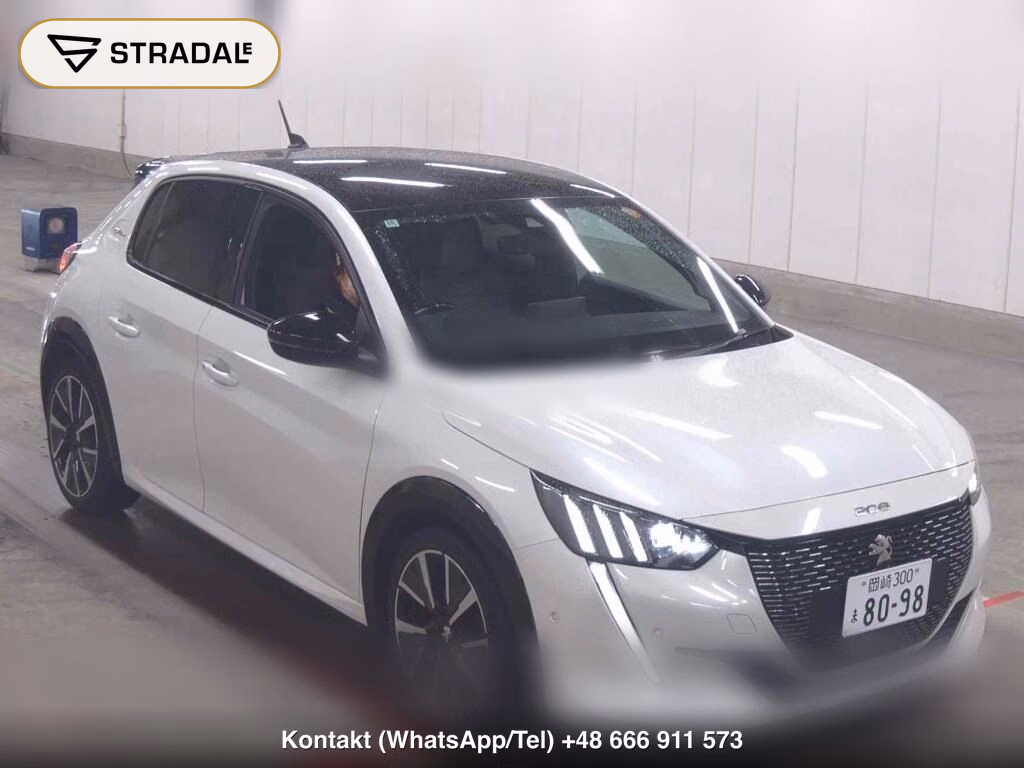 PEUGEOT 208 5D GT LINE 2020, aukcja z Japonii, zdjęcie 1