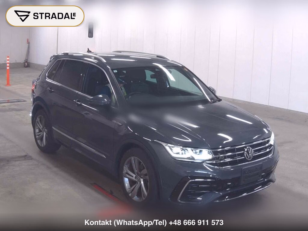 VOLKSWAGEN TIGUAN TSI R-LINE 2021, aukcja z Japonii, zdjęcie 1