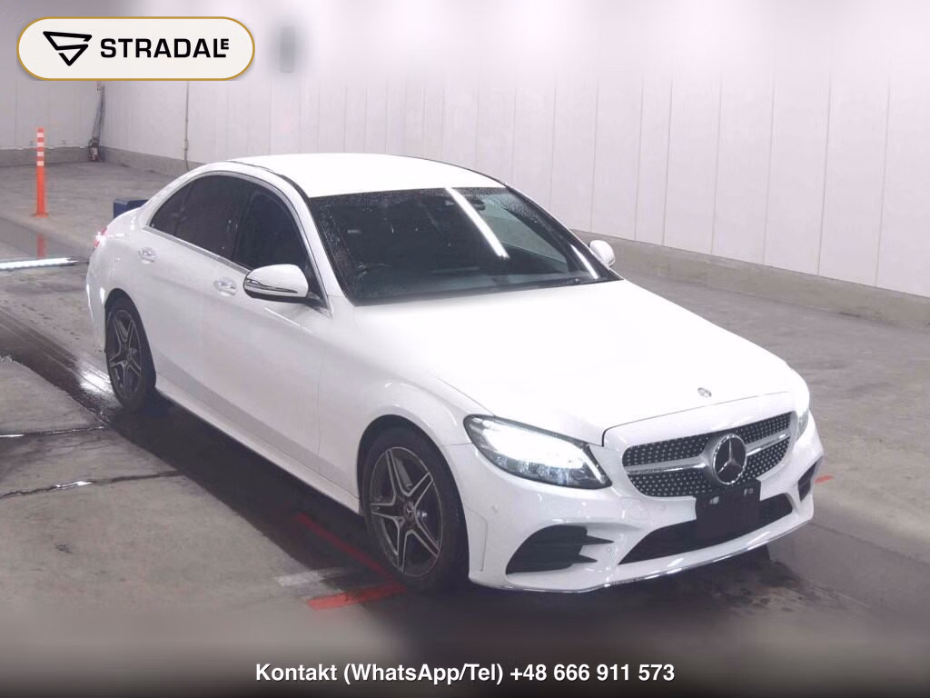 MERCEDES BENZ C-CLASS 4D C180 AVANTGARDE AMG LINE 2021, aukcja z Japonii, zdjęcie 1