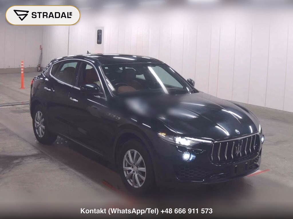 MASERATI LEVANTE 4WD 2017, aukcja z Japonii, zdjęcie 1