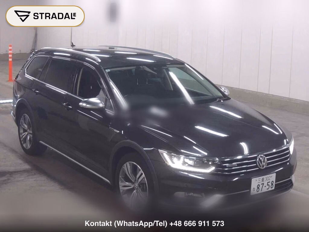 VOLKSWAGEN PASSAT ALLTRACK 4WD TDI 4MOTION ADVANCE 2020, aukcja z Japonii, zdjęcie 1