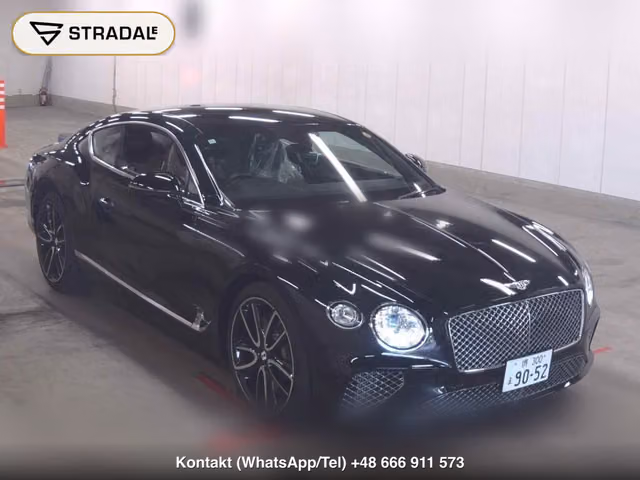 BENTLEY CONTINENTAL 2HT 4WD GT 2018, samochód z aukcji Japonii