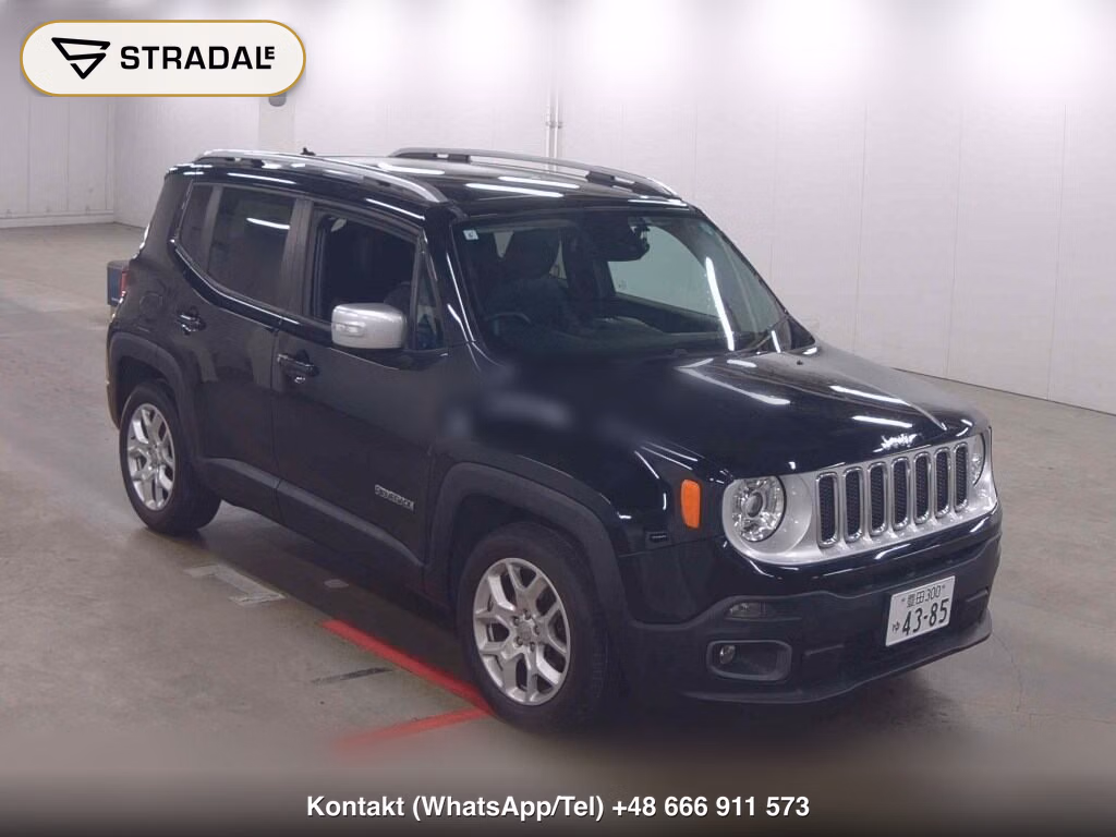 CHRYSLER JEEP JEEP RENEGADE LIMITED 2017, aukcja z Japonii, zdjęcie 1