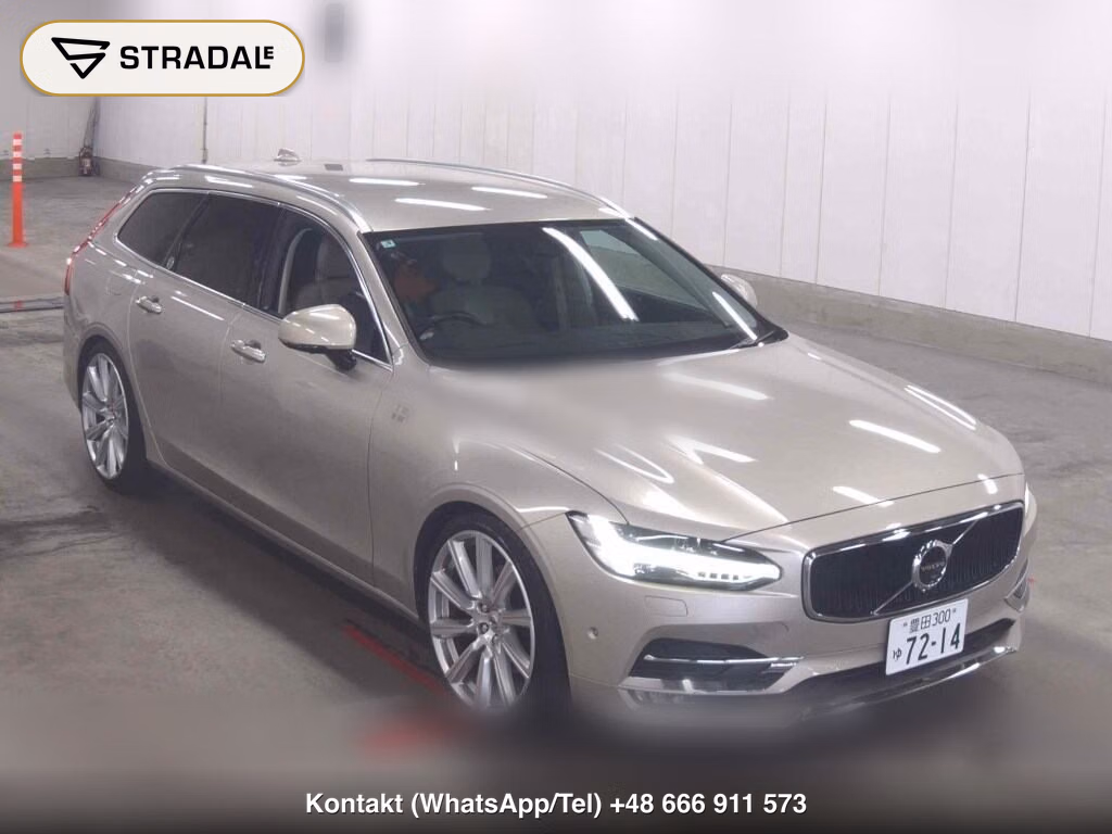 VOLVO V90 WG T5 MOMENTUM 2017, aukcja z Japonii, zdjęcie 1