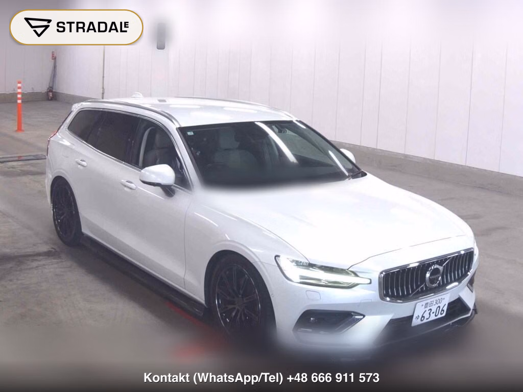 VOLVO V60 T5 INSCRIPTION 2019, aukcja z Japonii, zdjęcie 1