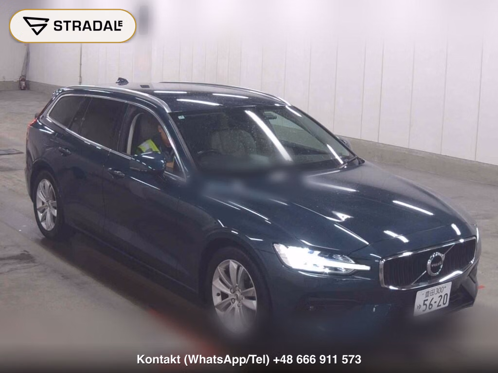 VOLVO V60 T5 MOMENTUM 2019, aukcja z Japonii, zdjęcie 1