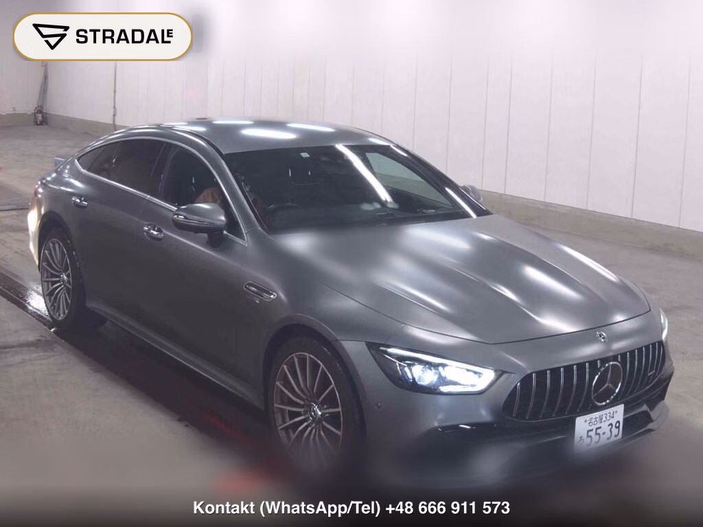 MERCEDES AMG GT 5D 4WD 43 4MATIC PLUS ISG MODEL AMG CONTROL PLU 2019, aukcja z Japonii, zdjęcie 1