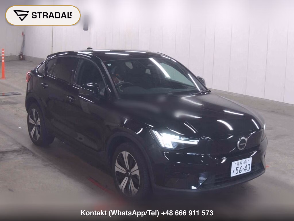 VOLVO C40 RECHARGE PLUS SINGLE MOTOR 2023, aukcja z Japonii, zdjęcie 1