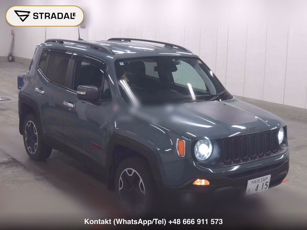 CHRYSLER JEEP JEEP RENEGADE 4WD TRAILHAWK 2018, aukcja z Japonii, zdjęcie 1
