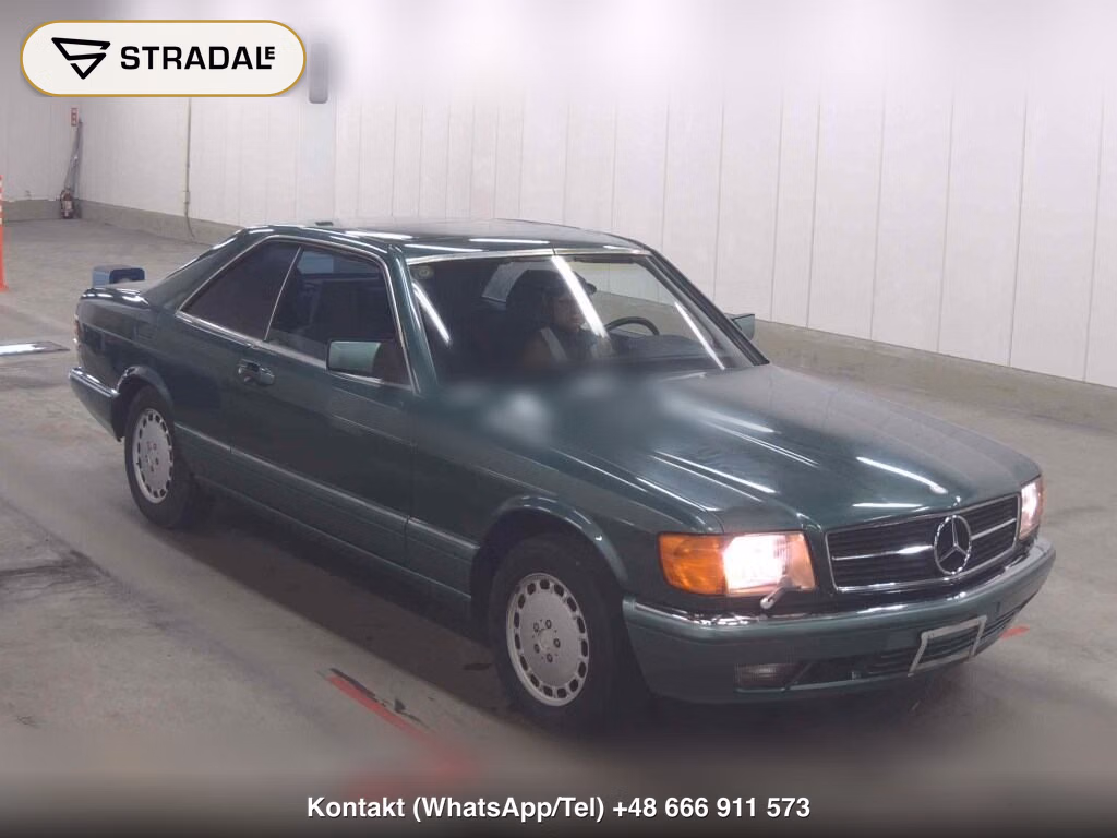 MERCEDES BENZ S-CLASS CP 560SEC 1990, aukcja z Japonii, zdjęcie 1
