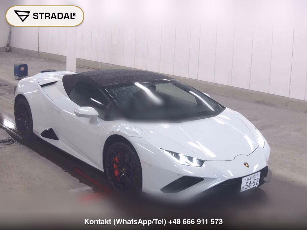 LAMBORGHINI HURACAN OP EVO RWD SPYDER 2022, aukcja z Japonii, zdjęcie 1