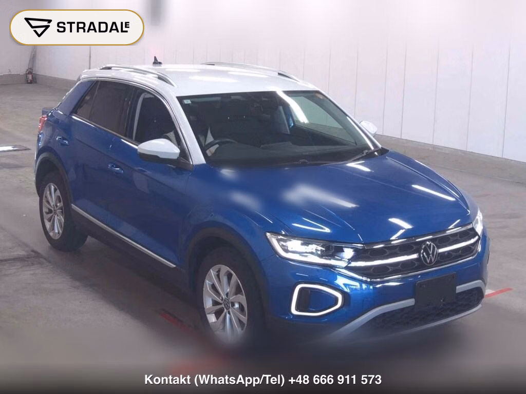 VOLKSWAGEN T-ROC TSI STYLE 2023, aukcja z Japonii, zdjęcie 1