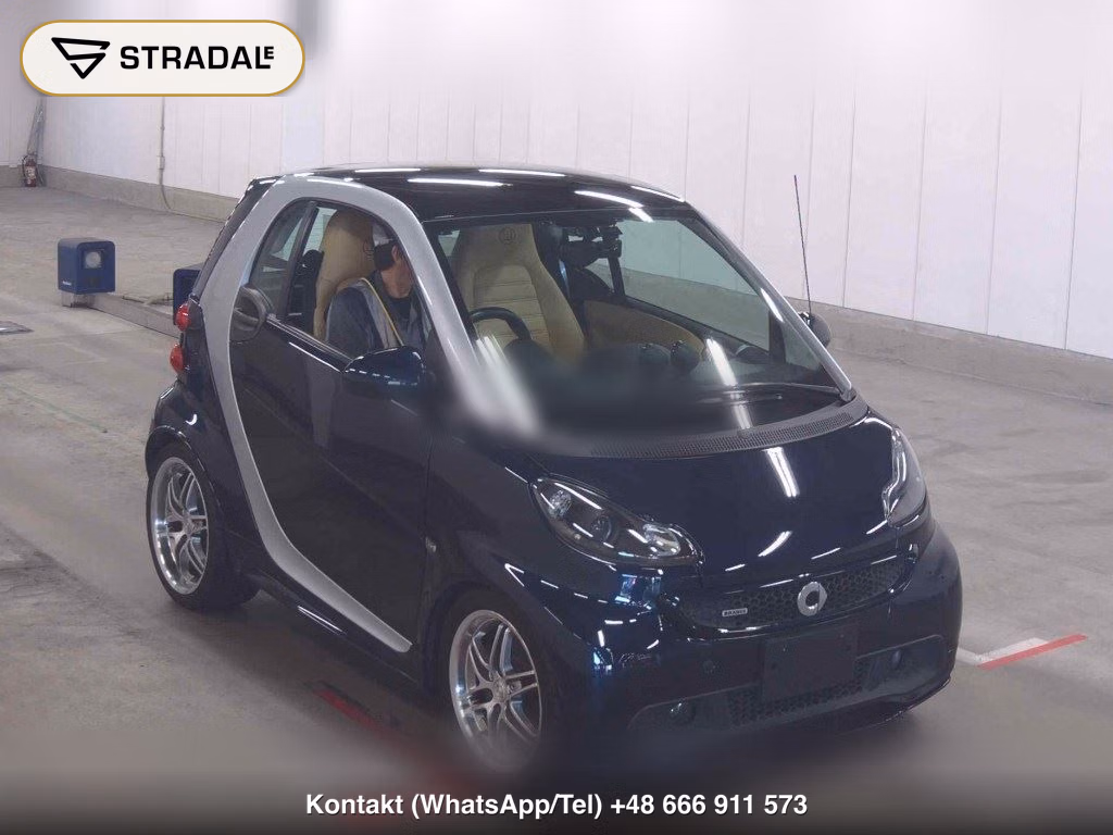 MCC SMART FORTWO COUPE BRABUS EXCLUSIVE ED MIDNIGHTBLUE 2014, aukcja z Japonii, zdjęcie 1