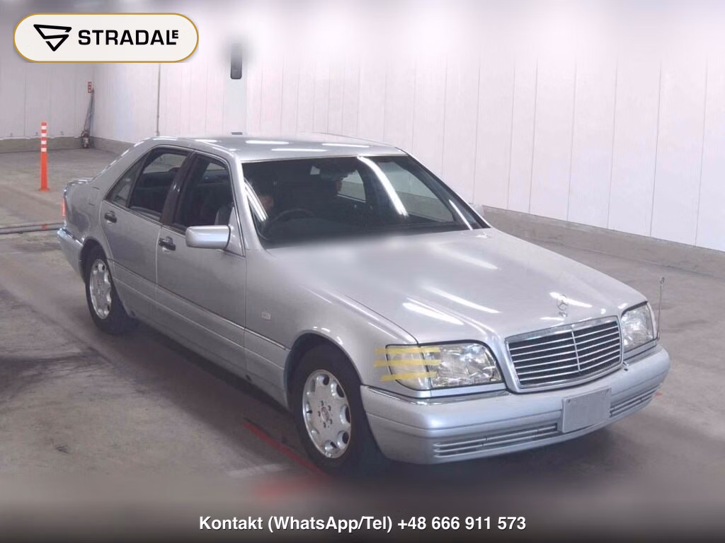 MERCEDES BENZ S-CLASS 4D S320 1997, aukcja z Japonii, zdjęcie 1