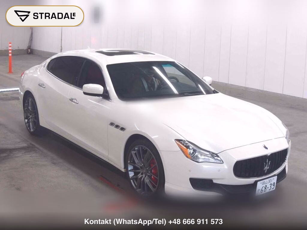 MASERATI QUATTROPORTE S 2016, aukcja z Japonii, zdjęcie 1