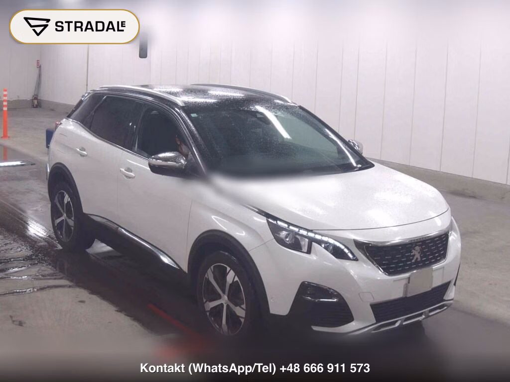 PEUGEOT 3008 GT BLUE HDI 2018, aukcja z Japonii, zdjęcie 1