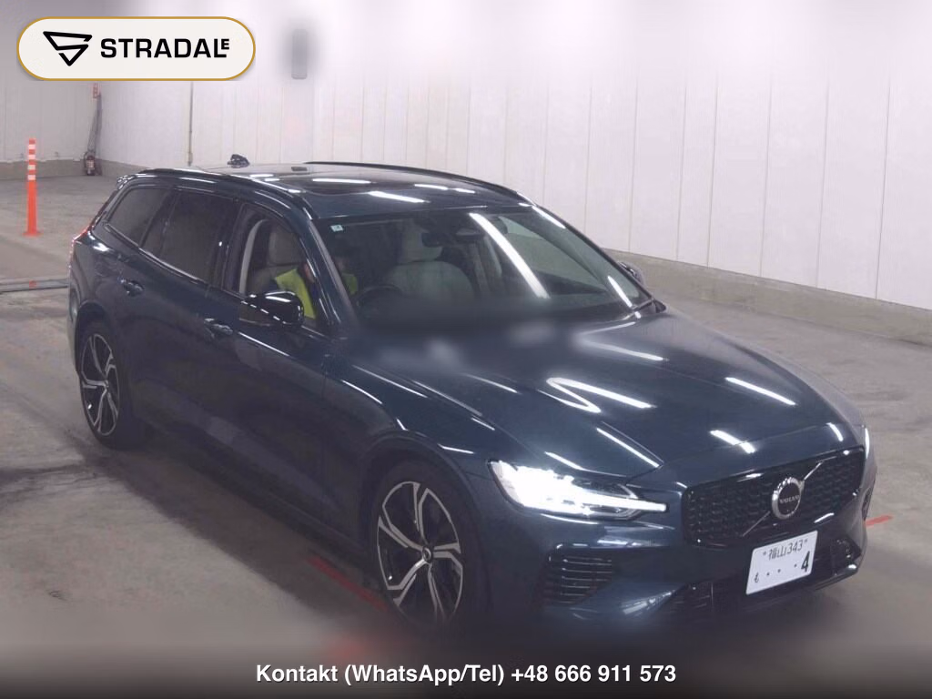 VOLVO V60 4WD RECHARGE ULTIMATE T6 AWD PLUG-IN HYBRID 2023, aukcja z Japonii, zdjęcie 1