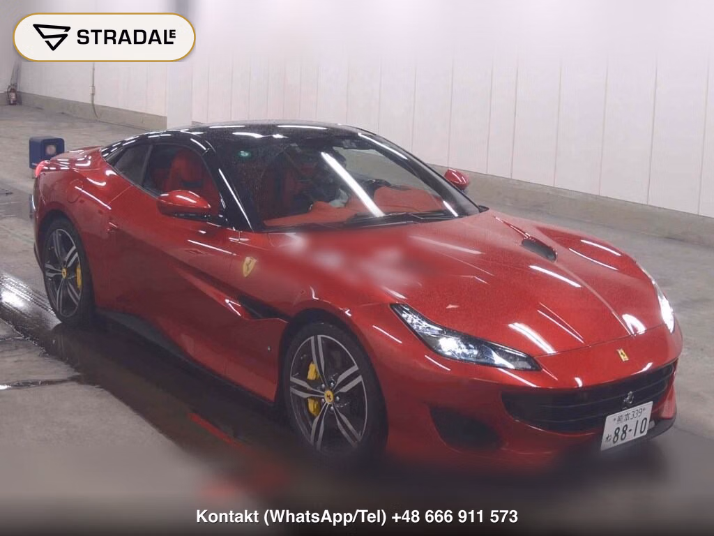 FERRARI PORTOFINO BASE GRADE 2019, aukcja z Japonii, zdjęcie 1