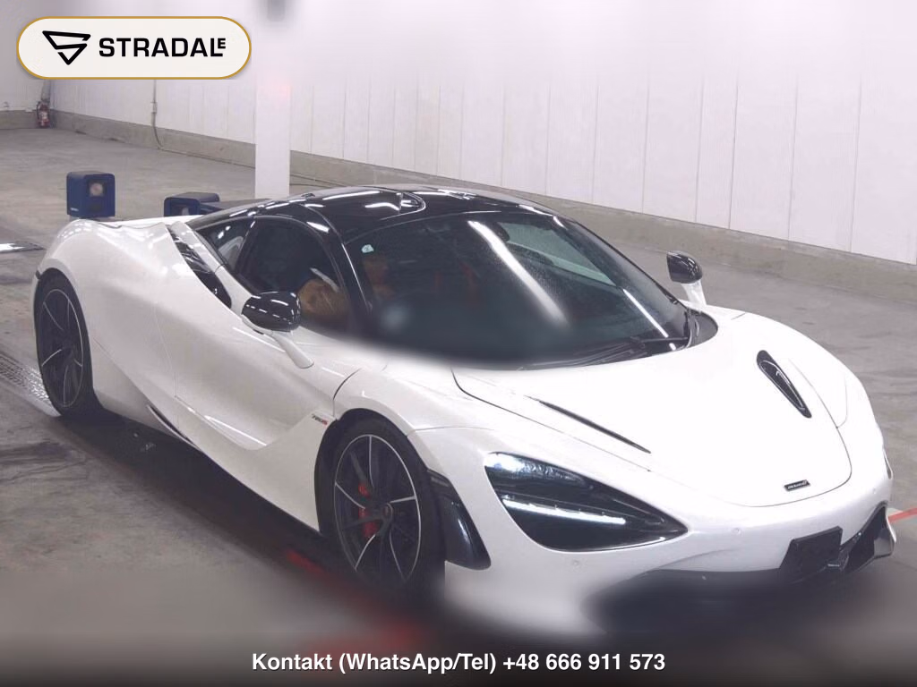 MCLAREN 720S SPIDER PERFORMANCE 2018, aukcja z Japonii, zdjęcie 1
