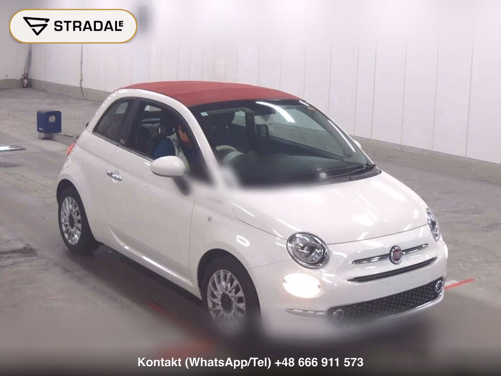 FIAT 500C TWINAIR DOLCEVITA 2023, aukcja z Japonii, zdjęcie 1